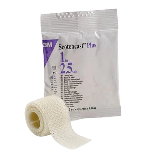 Scotchcast TM Plus Іммобілізаційний бинт, 2,5 см х 1,8 м, білий, 82001